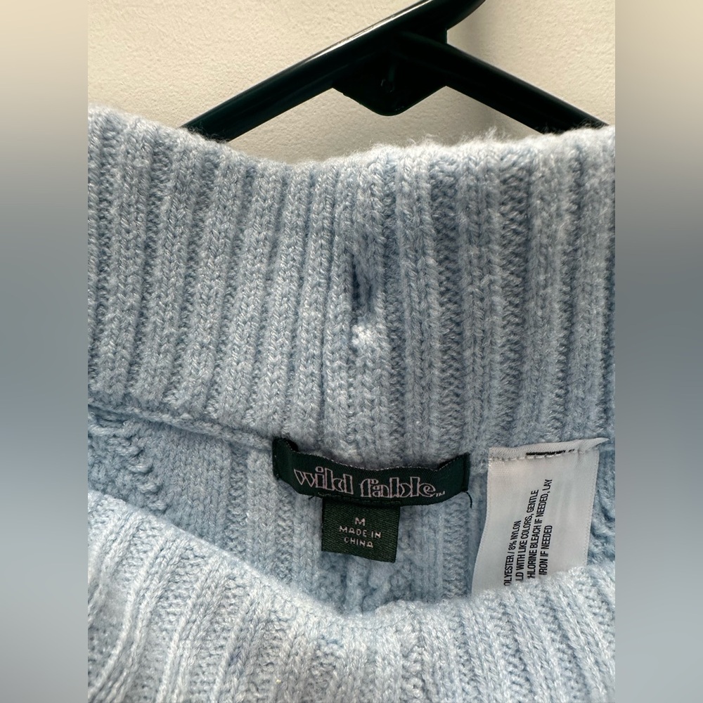 Blue Cable Knit Set - Picture 5 of 5